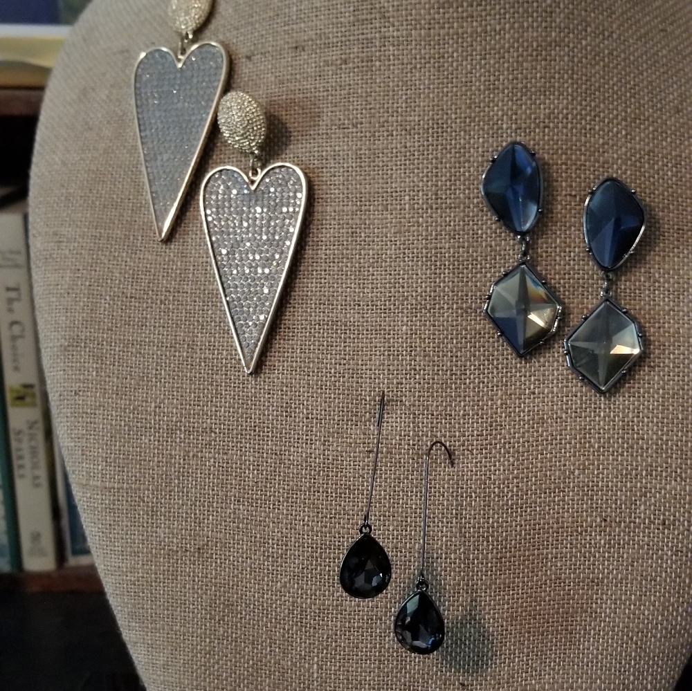 5 Pair Statement Earring Bundle. - image 1